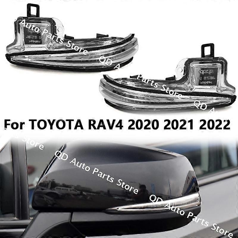 Applicable to 81730-0R040 81740-0R040 Car Exterior Rearview Mirror Light Turn Signal Light Lamp Blinking Flash Light For TOYOTA RAV4 2020-2022