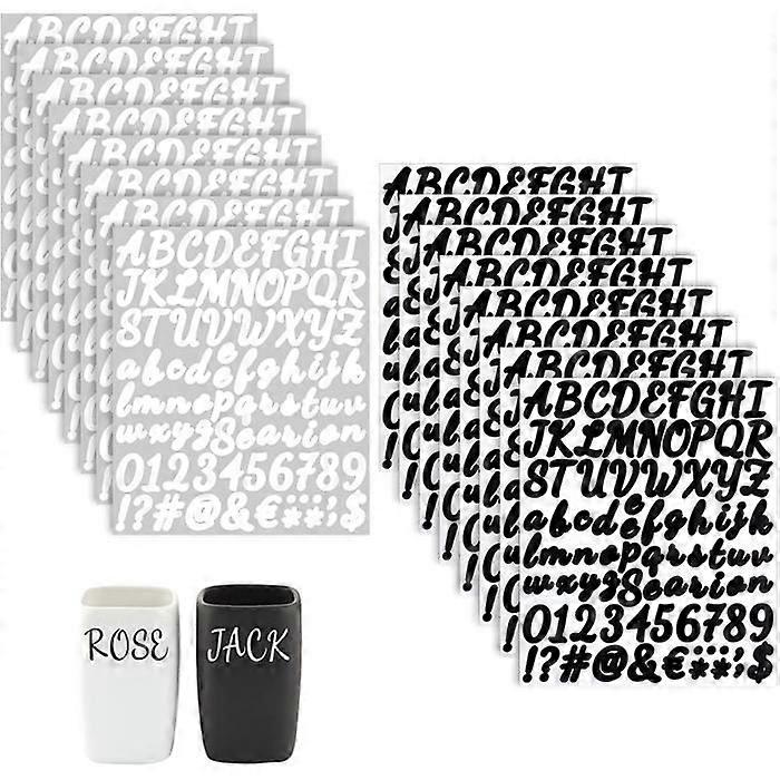 Sticker - Unspecified - 16 Sheets - Waterproof PVC - For Scrapbooking - Mixed