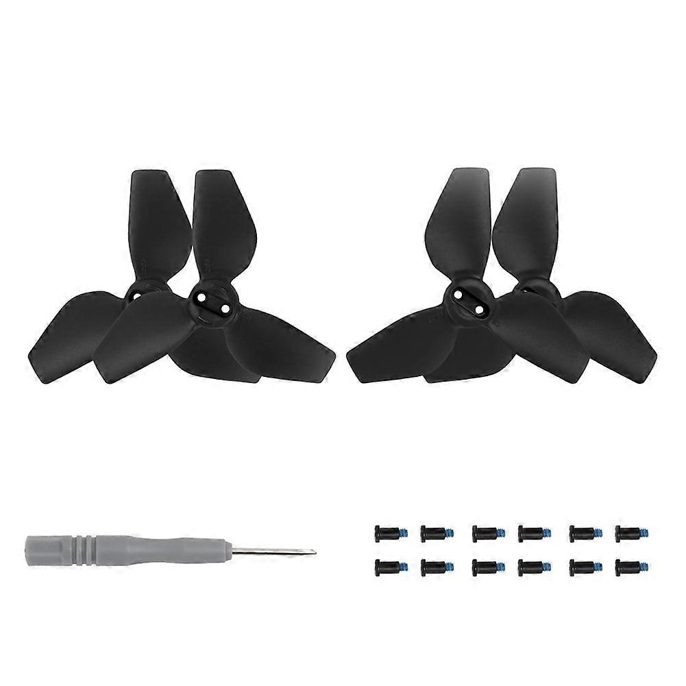 jixopn 2 Pairs Replacement Props Blade Lightweight Fans Wing Propellers Replacement For DJI Neo Handheld Flight Camera