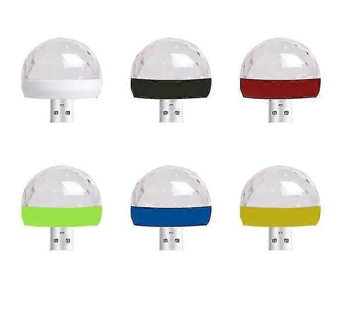 Mini Usb Rgb Led Disco Stage Light, Portable For Mobile Phone