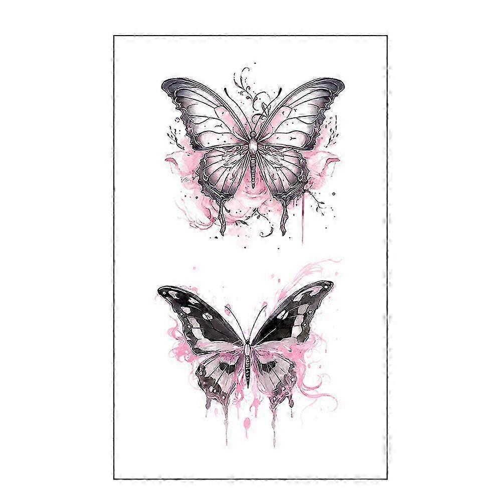 Jedding Colourful Butterfly Tattoo Stickers Advanced Vivid Realism