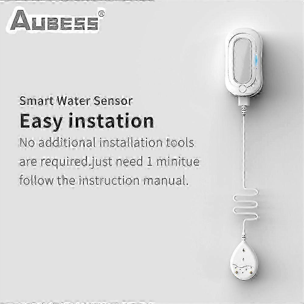 1~10PCS 200mah Rechargeable Dc 5v1a Smart Sensor Low Power Consumption Water Flood Sensor