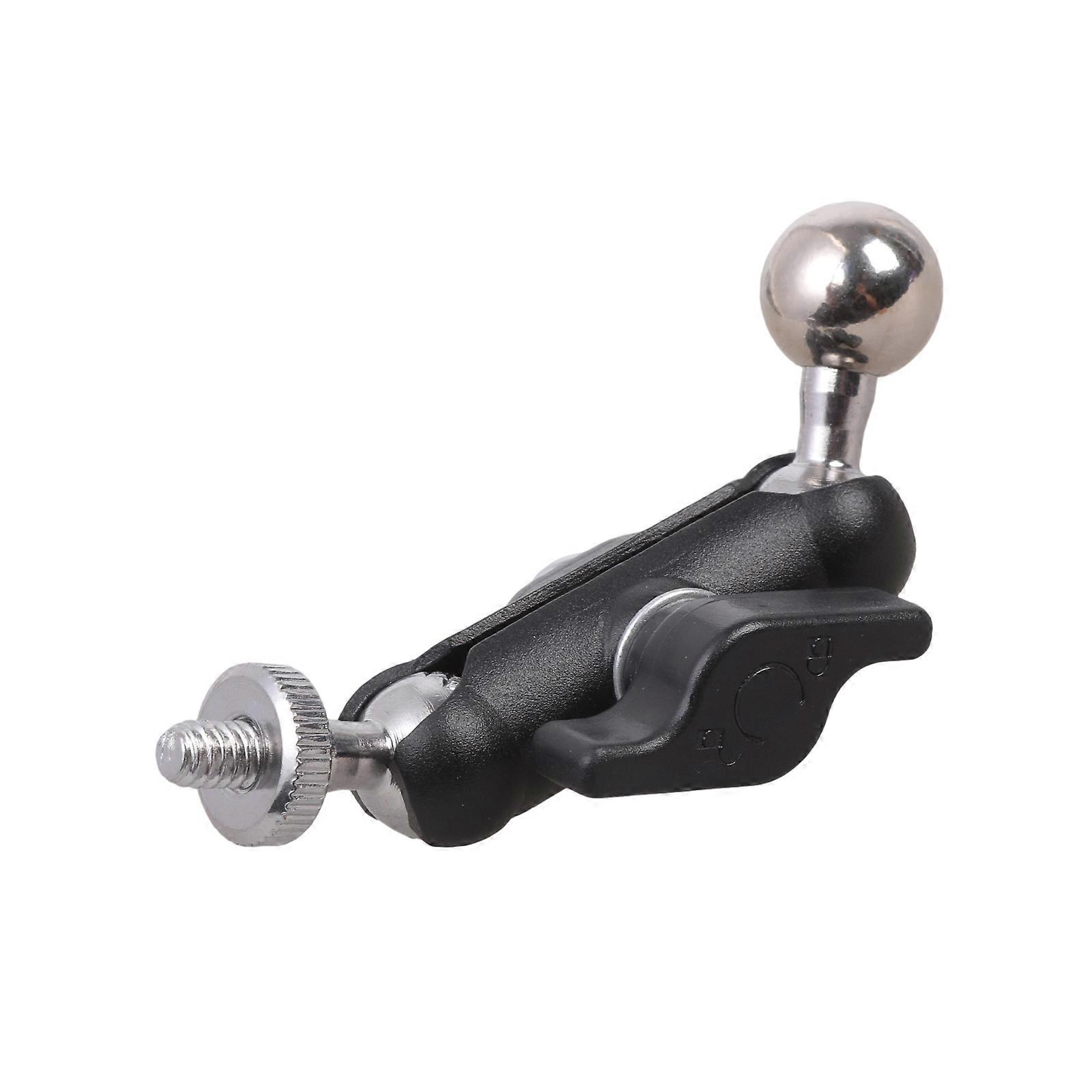 Multiple Angle Rotating Metal Adapter 17mm Ballhead Adapter To 1/4 Male Thread Photography Stabilizer Mounting Bracket Multicolor