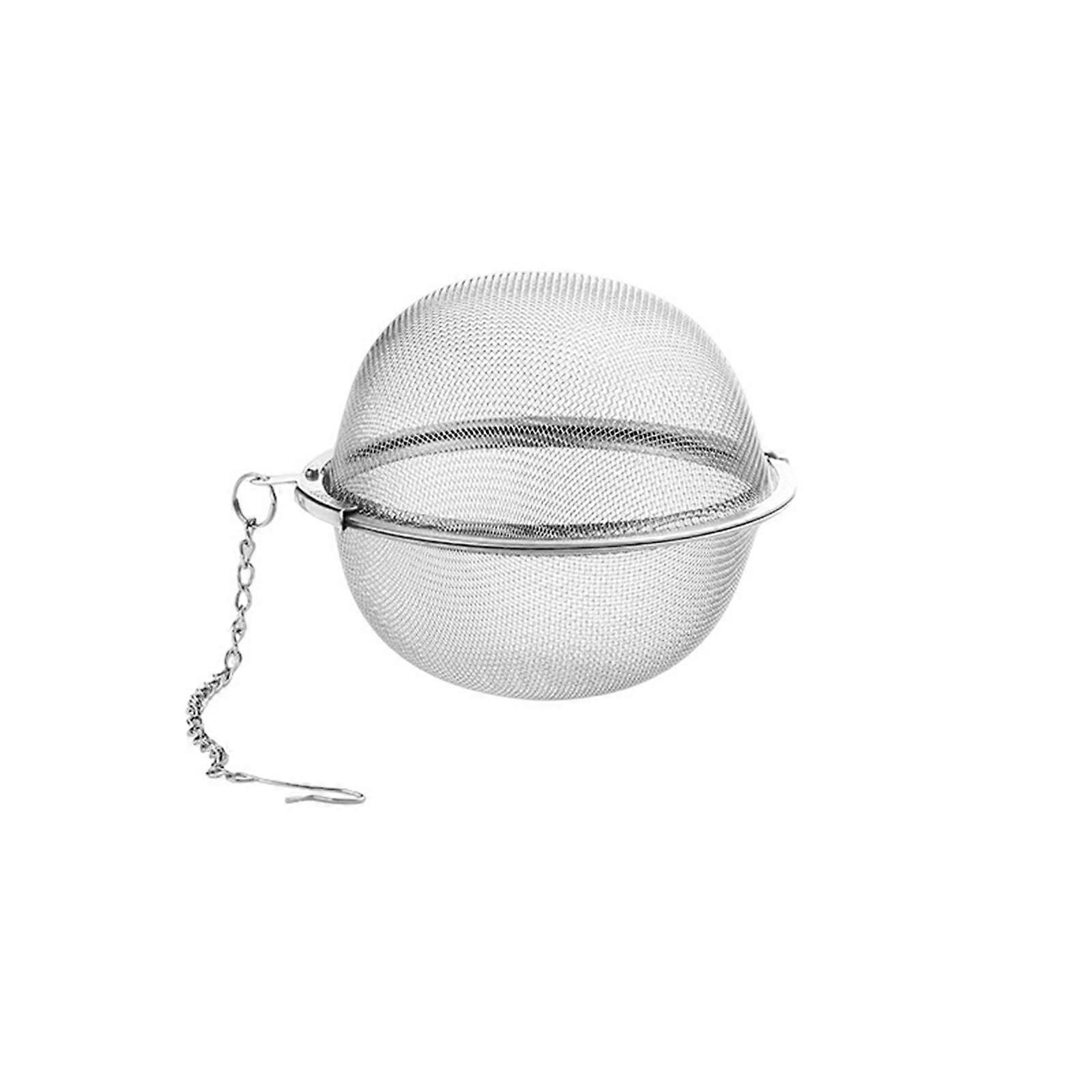 Durable Food Grade Teas Strainer Rustproof Nonrust Steel Filter Ball With Unseamed Easy Cleaning Structure Multicolor