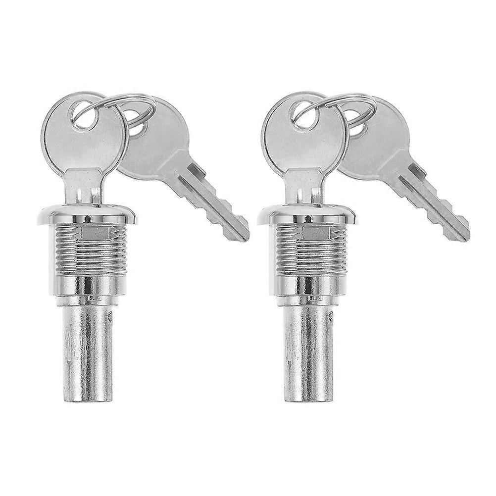 Secure Vending Machine Lock Cylinder with Key for Snack and Candy Dispensers 2Sets