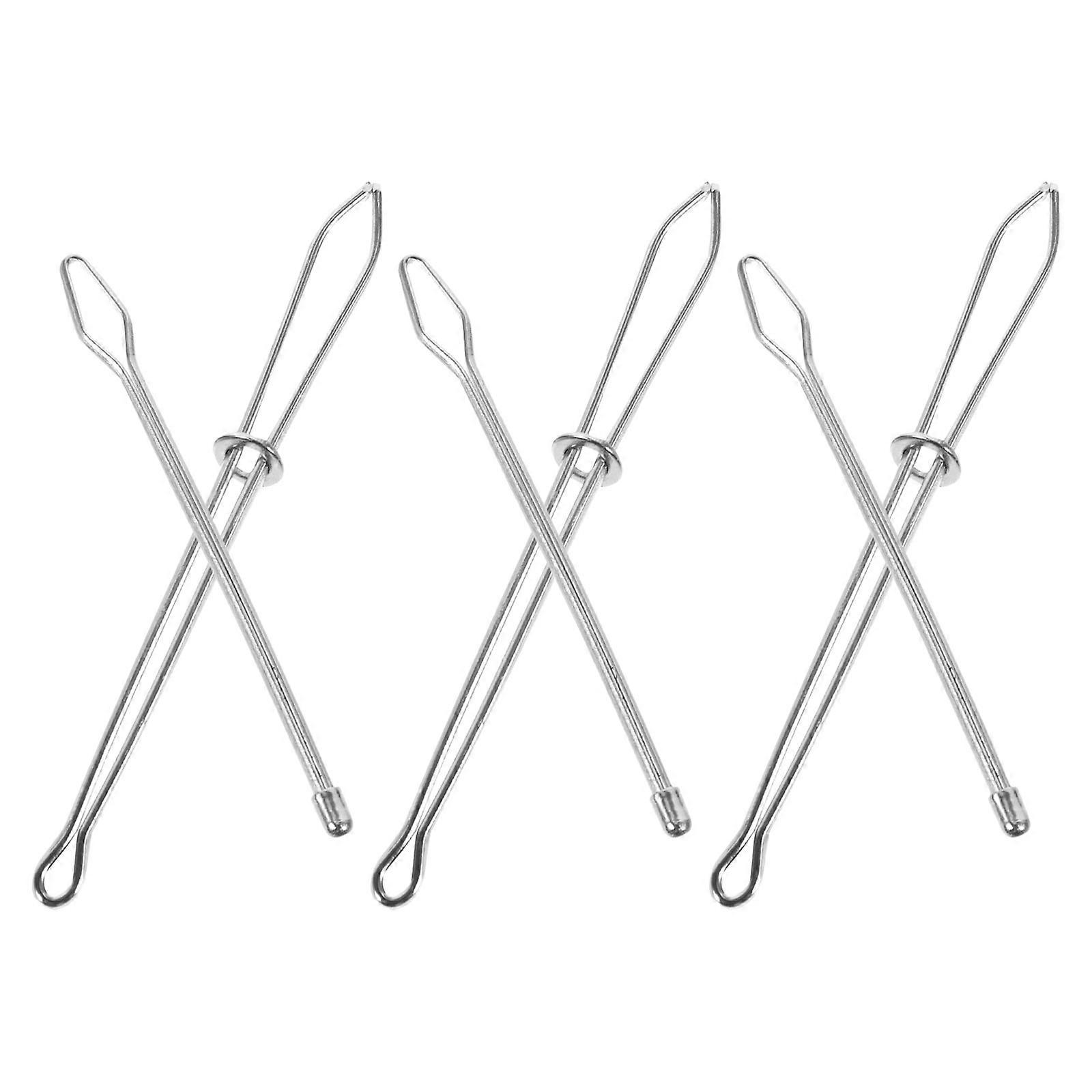 Elastic Band Threader Drawstring Tool for Sewing Use 6Pcs Metal Cord Puller
