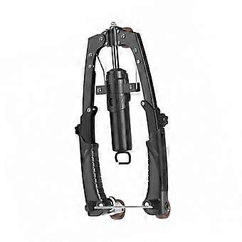 Arm Exerciser Hydraulic Power Chest Press Machine Adjustable Resistance Arm Trainer Home Fitness Equipment Enduring  Red