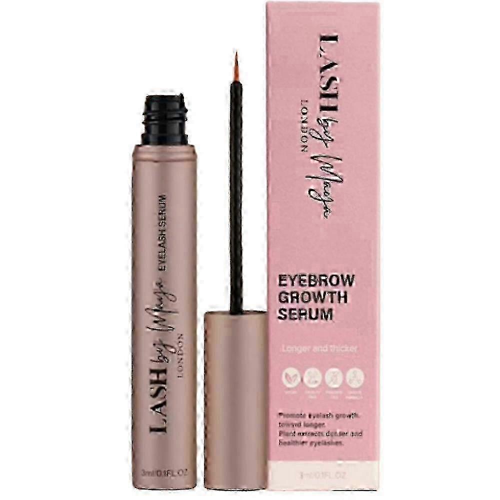 1-3X 3ml Eyelash Growth Serum Lengthen Thicken Volumize Eyelashes Curl Eyebrows Gentle And Effective Non-irritating Sensitive Skin