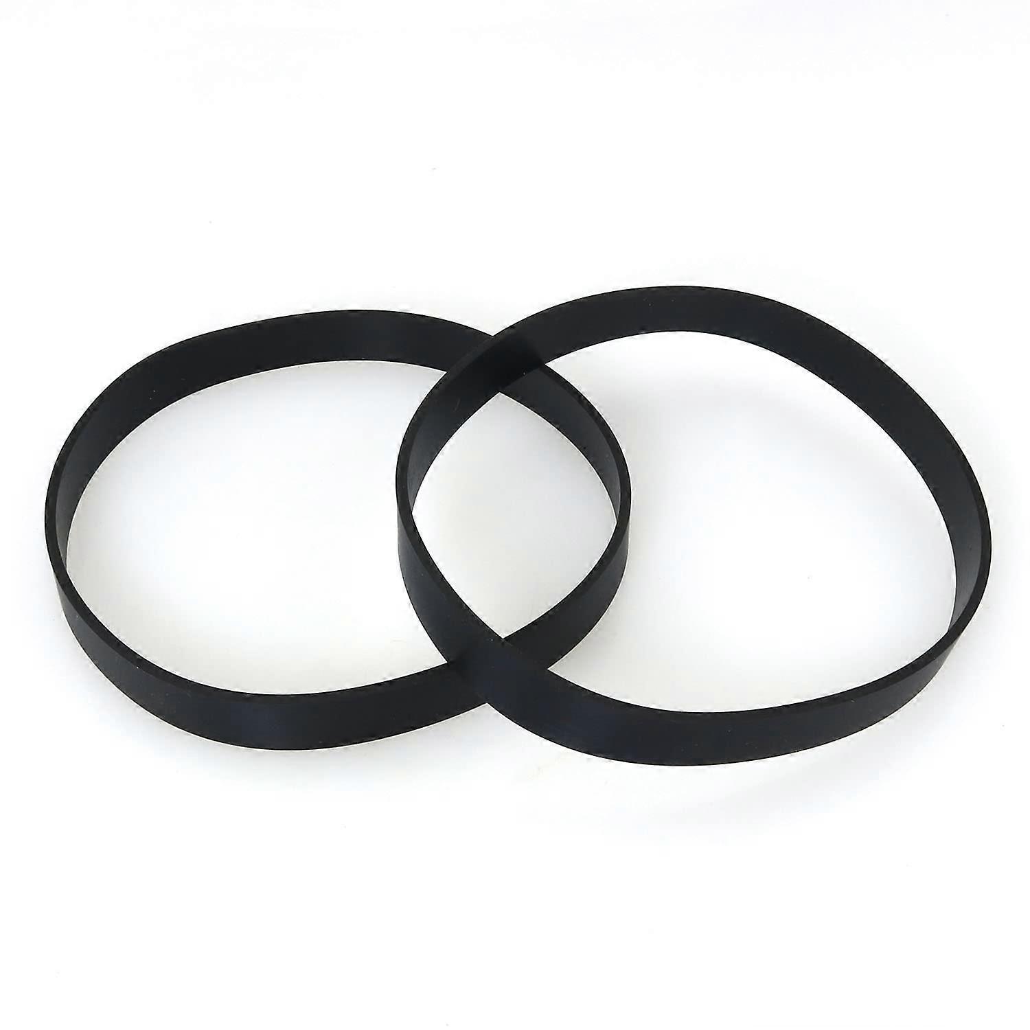 2 Pack Black Rubber Vacuum Belts Compatible with Style 7/9/10 Replacement Fits Powerforce Helix Cleanview