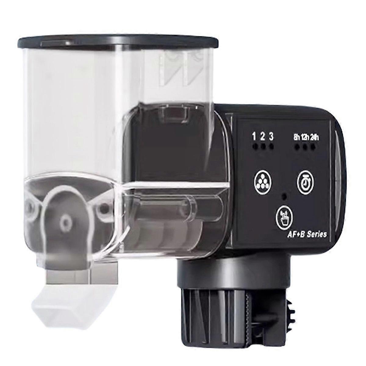 Automatic Smart Fish Tank Feeder Rechargeable Design Precise Portion Control Waterproof for Fish Tur