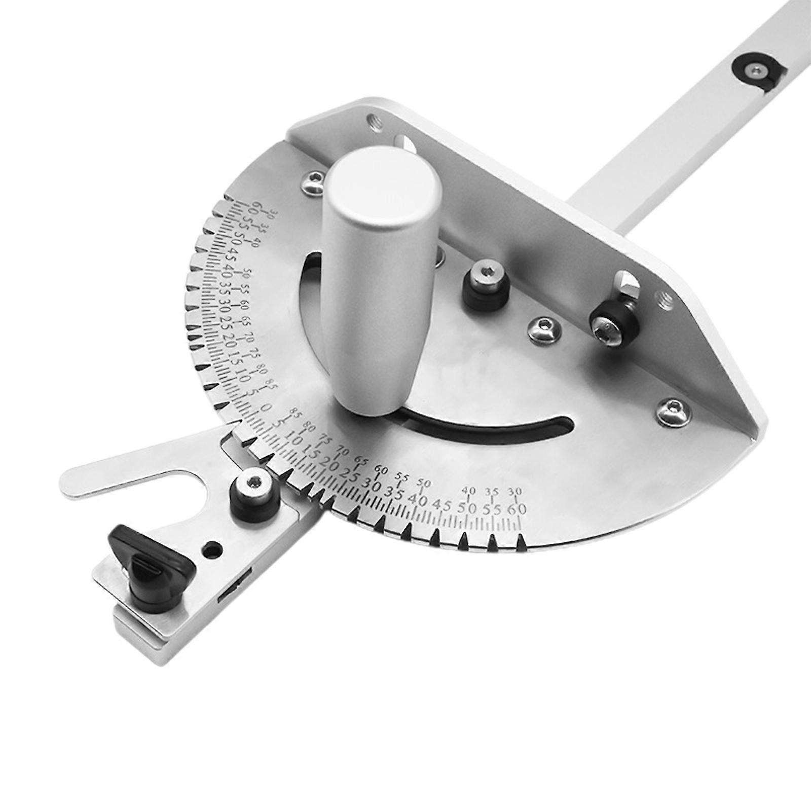 Universal Table Saw Miter Gauge Assembly Miter Gauge with 27 Angles Stops Table Saw Router Miter Gauge Multicolor