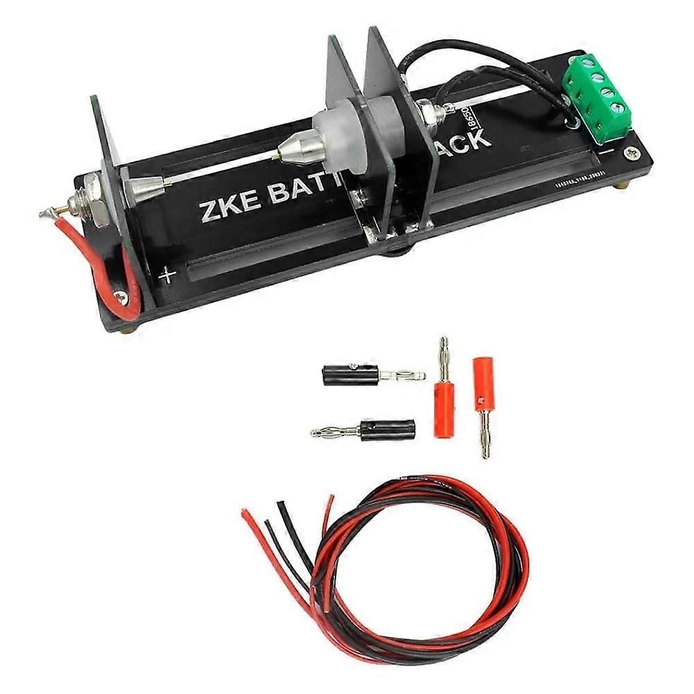 4 Wire Battery Resistance Capacity Test Testing Stand Cell Holder for 18650 26650 21700 AAA Good Performance