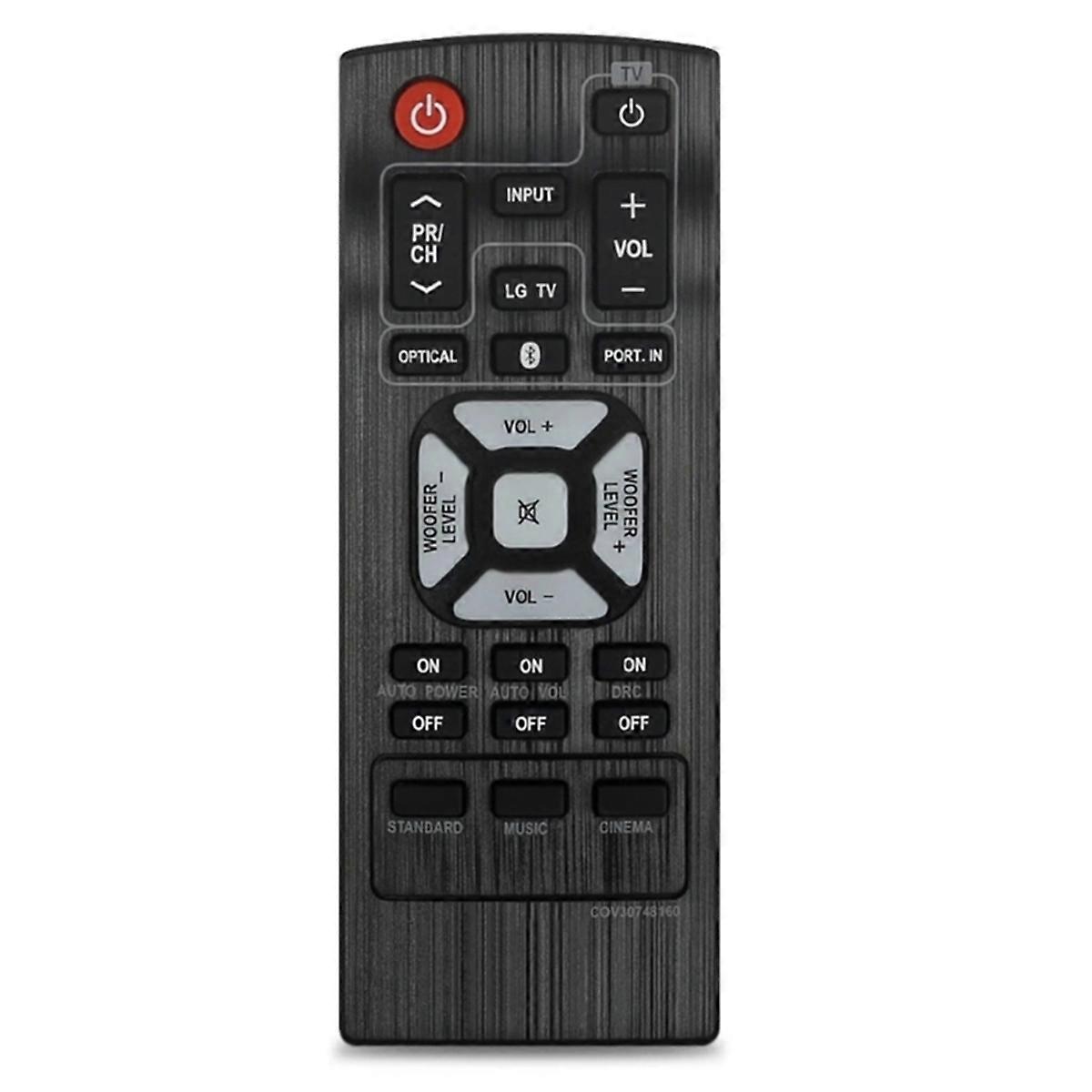 Télécommande de remplacement pour barre de son NB2540