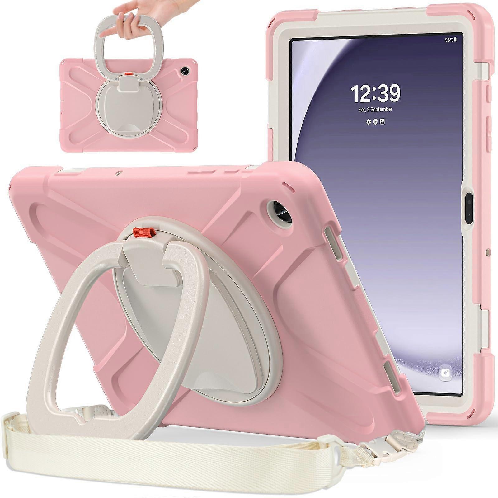 11 Case Rugged Shockproof Kids Cover with 360 Stand Pink