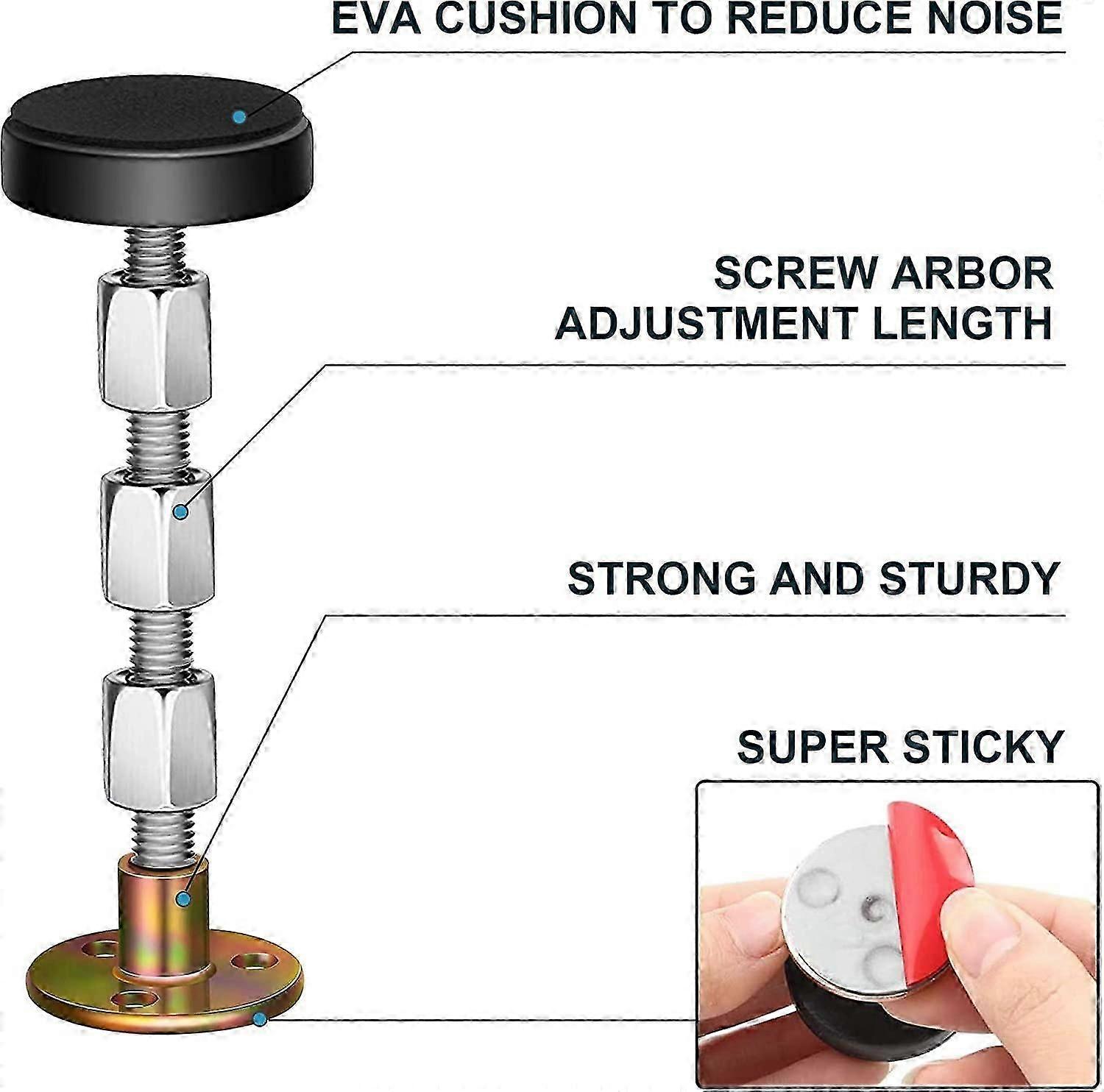 Adjustable Threaded Bed Frame Anti Shake Tool