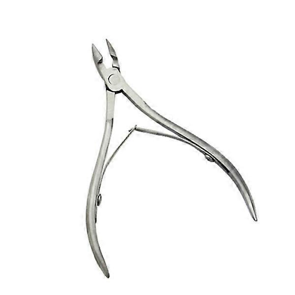 Cuticle Nipper stainless - Cuticle pusher - Nail scissors Silver