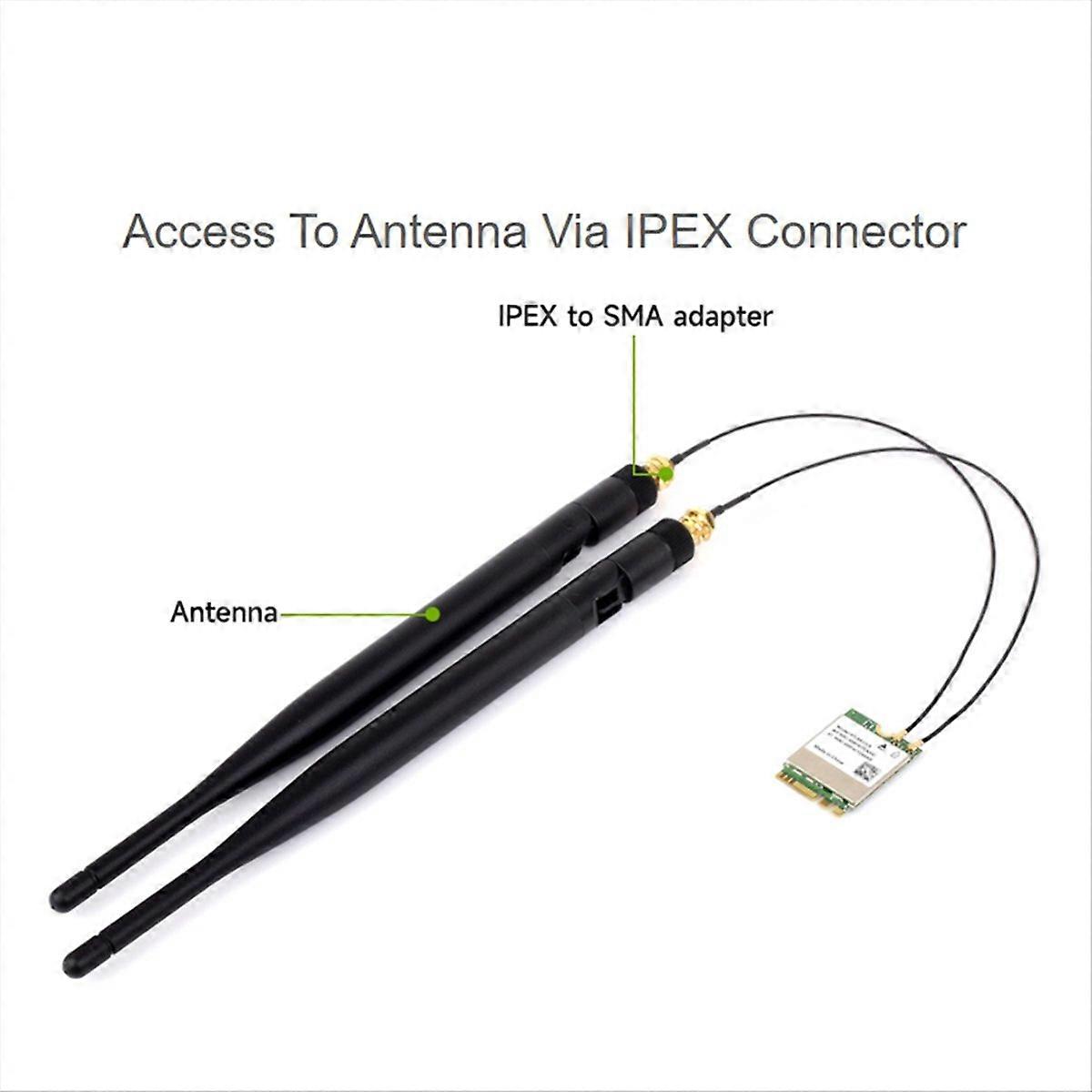 RTL8822CE Wireless Network Card Dual-band 2.4G/5G A/E Key WiFi Card