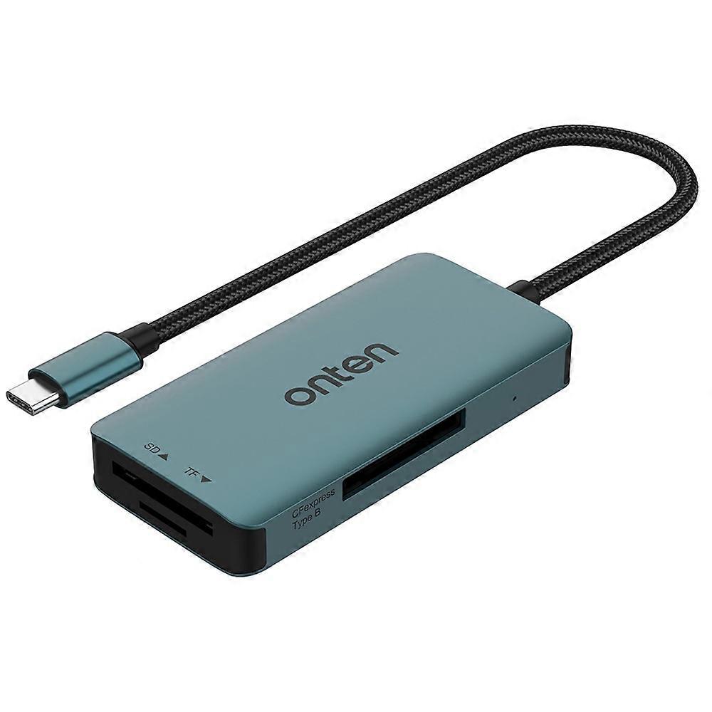 ONTEN C11 Type-C Card Reader Data Reading for SD+Cfepress Type-B+TF Cards