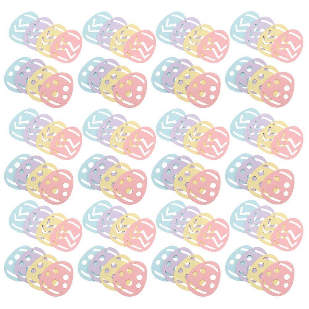 Easter Party Easter Egg Confetti for Decor 200Pcs Colorful Table Confetti