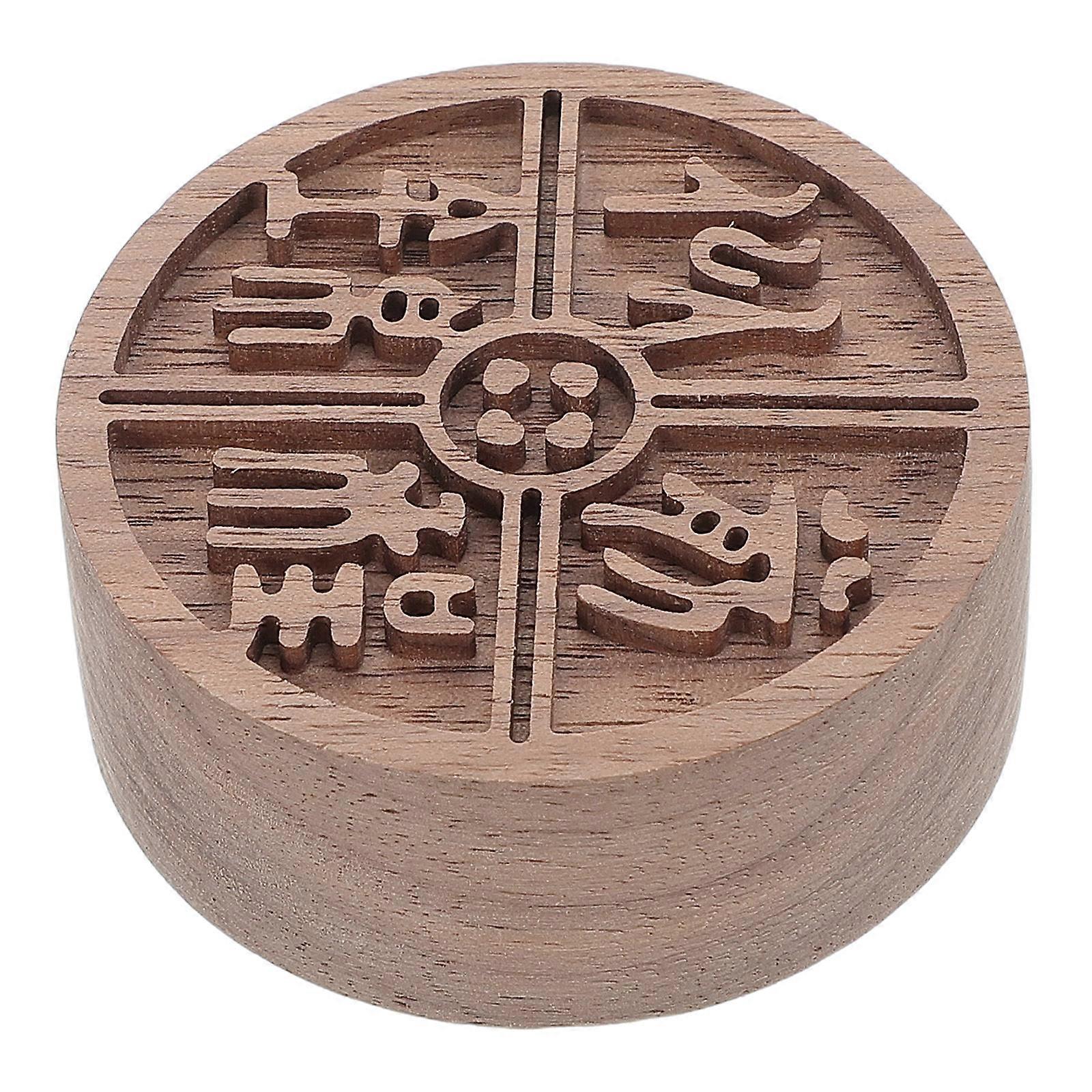 Crafted Wood Essential Oil Diffuser for Car Use Natural Diffusion