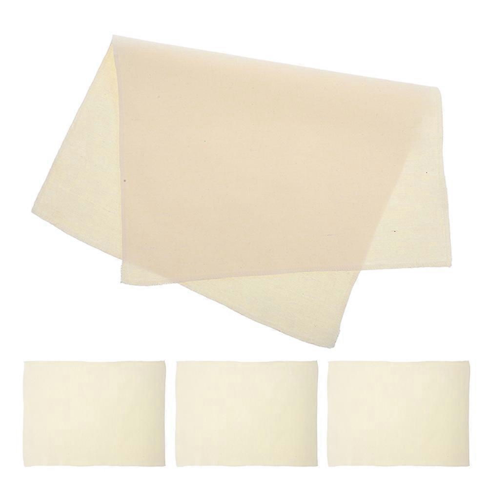 Bread Proofing Cloth Cotton for Dough Proofing 4Pcs Reusable Towels for Bread Baking