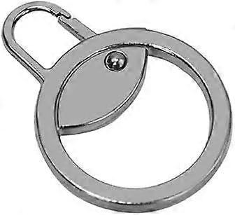 1 Pcs Zipper Pull Replacement, Detachable Metal Zipper Puller Zip Slider Extender Handle M