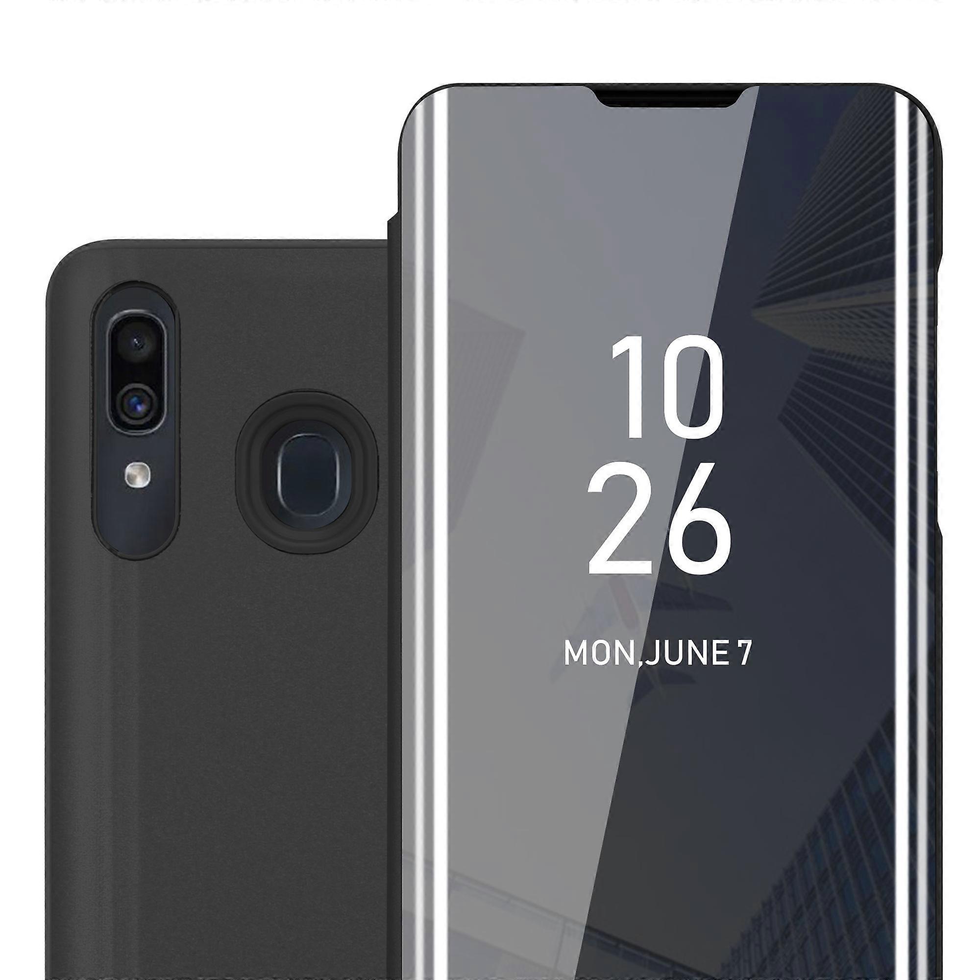 Samsung Galaxy A20 / A30 / M10s Protective Case - Smartview Design with Mirror