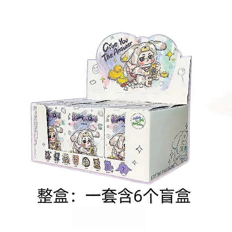 Kimmon Blind Box avec figurine en peluche et vinyle, poup��es mignonnes, cadeau de collection, s��rie V2, r��pondez �� vos questions, Auckland, 