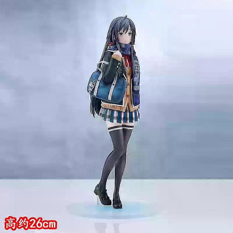 Ma com��die romantique de jeunesse est transform��e en probl��me - Figurine d'action d'uniforme scolaire Yukino Yukinoshita, ornement de beaut��