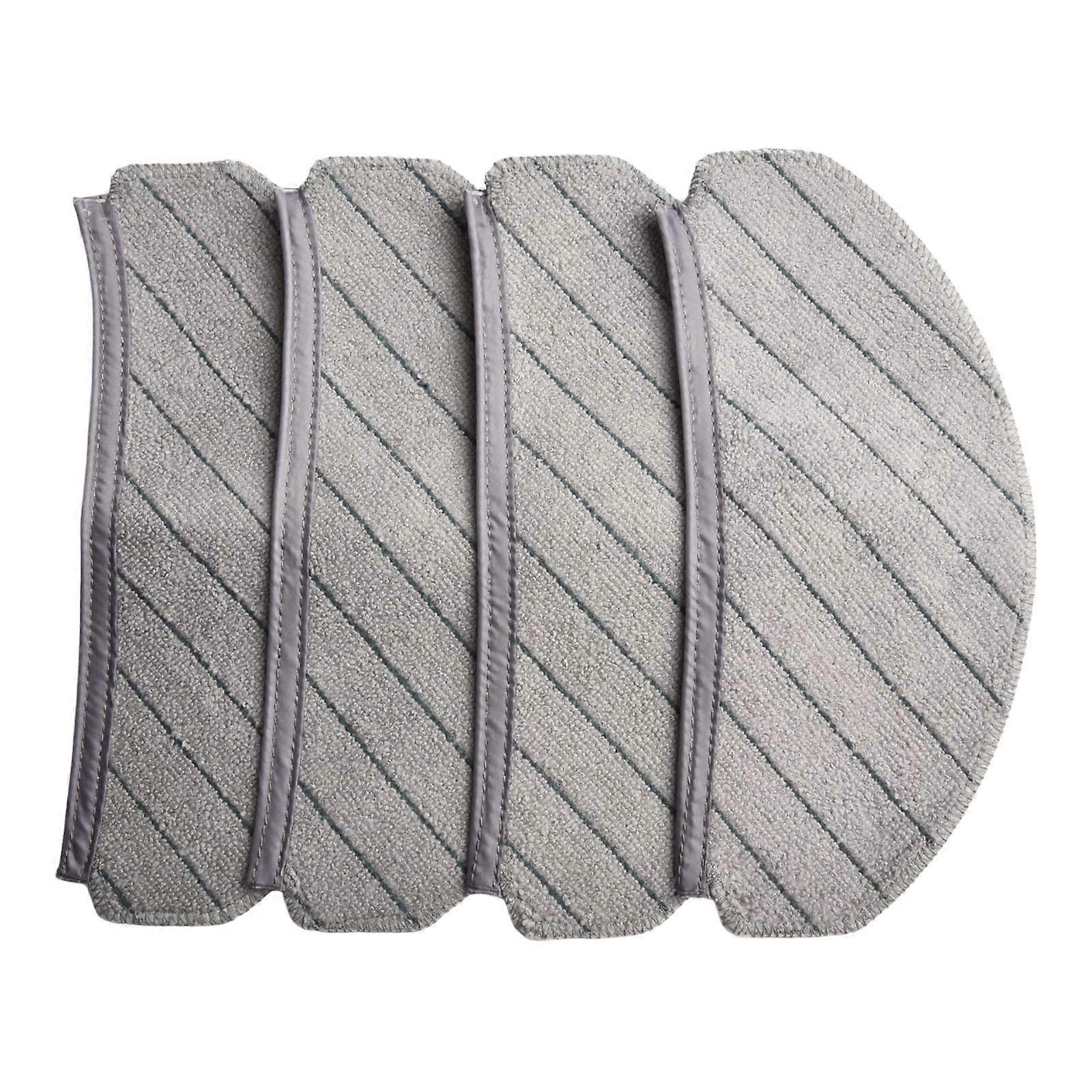 Gray Reusable Mop Cloth for ECOVACS For DEEBOT N20/N20 PLUS/N20 PRO PLUS