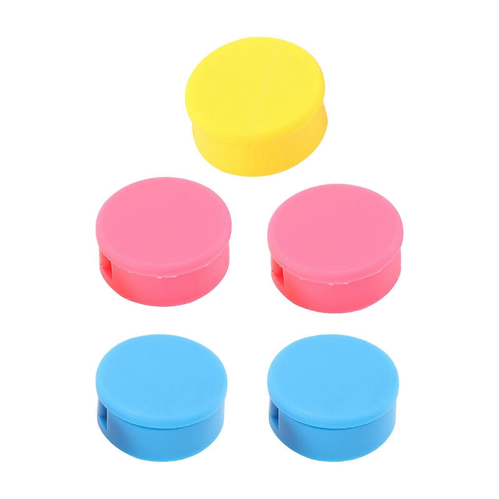 Wire Organizer Round Cable Winder for Earphones 5Pcs Silicone Material