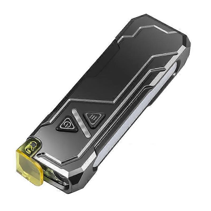 RGB Color-Changing Multi-Functional EDC Flashlight With Magnet