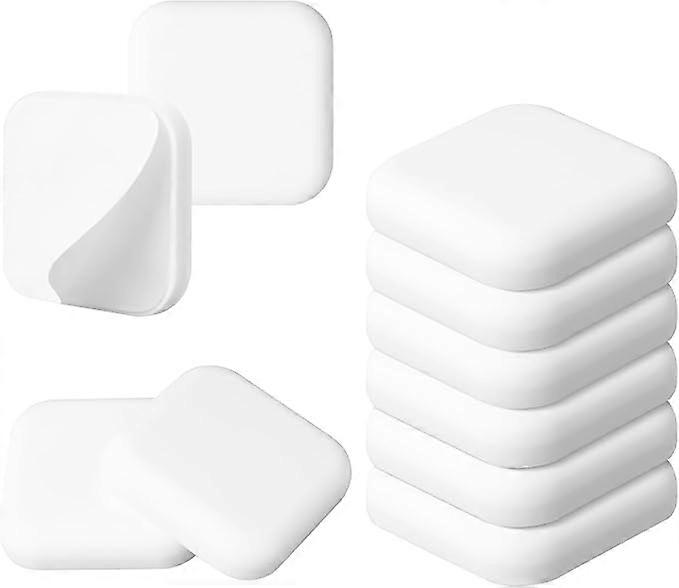 Set of 10 wall-mounted door handle stops
