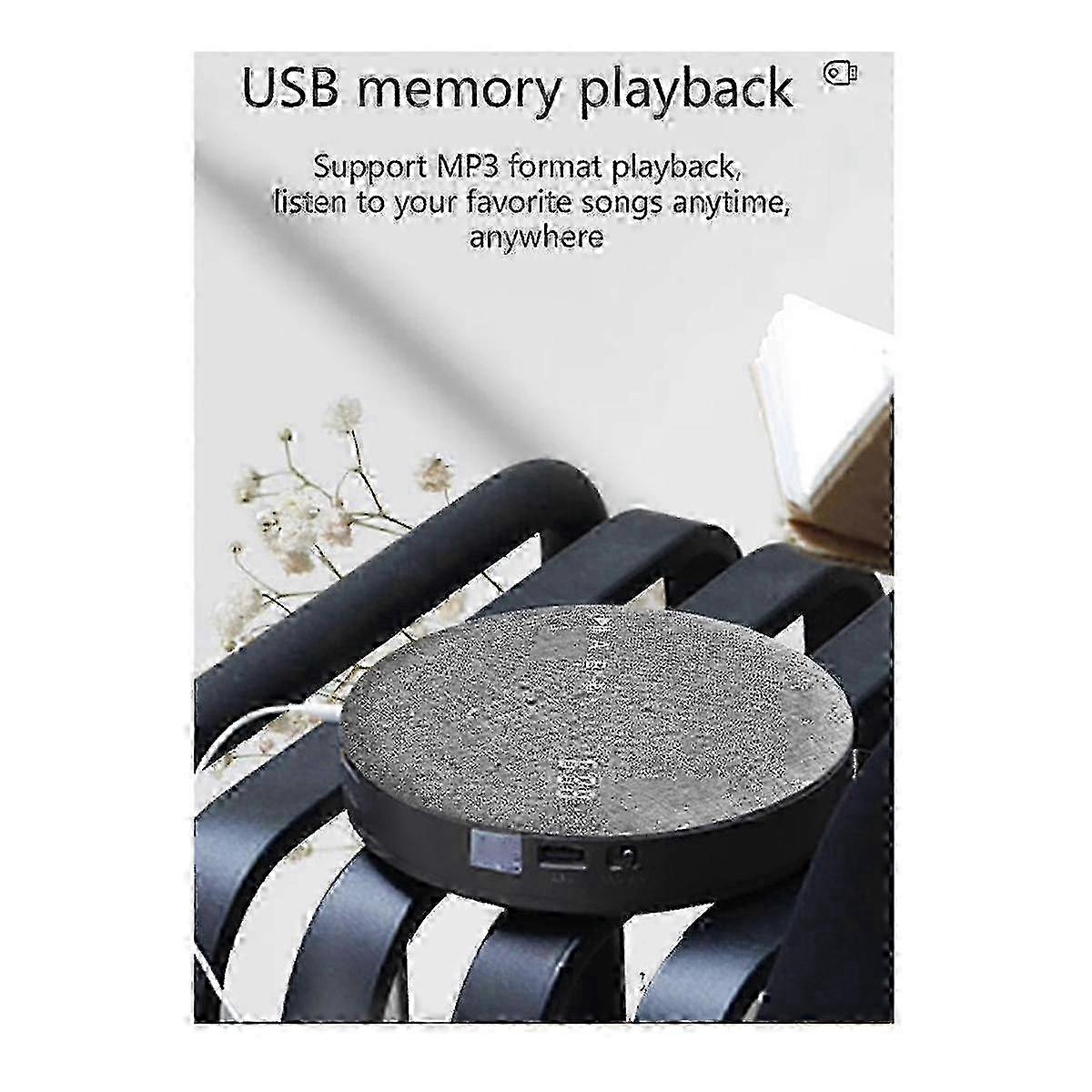 2025 Multifunctional CD Player DVD/VCD Video Wireless Bluetooth USB Reading Player Built-in Speaker Rechargeable Audio Player