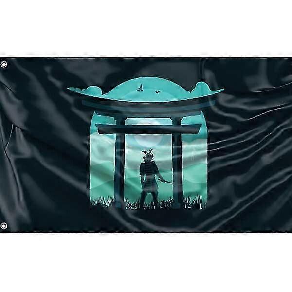 Samurai Warrior Ii Flag