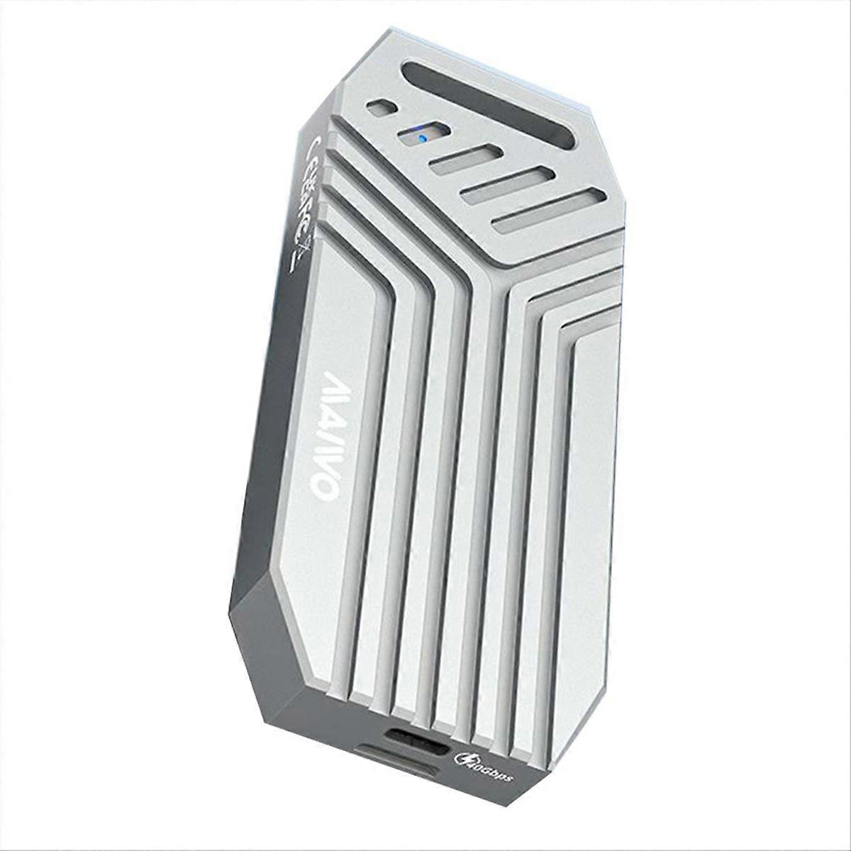  M2 NVMe SSD Enclosure Solid State External Hard Drive Case