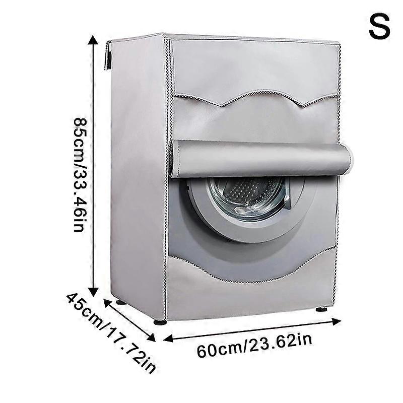 Washing Machine Cover Home Storage Dustproof Sunscreen Front Load Laundry Dryer Covers Waterproof Case