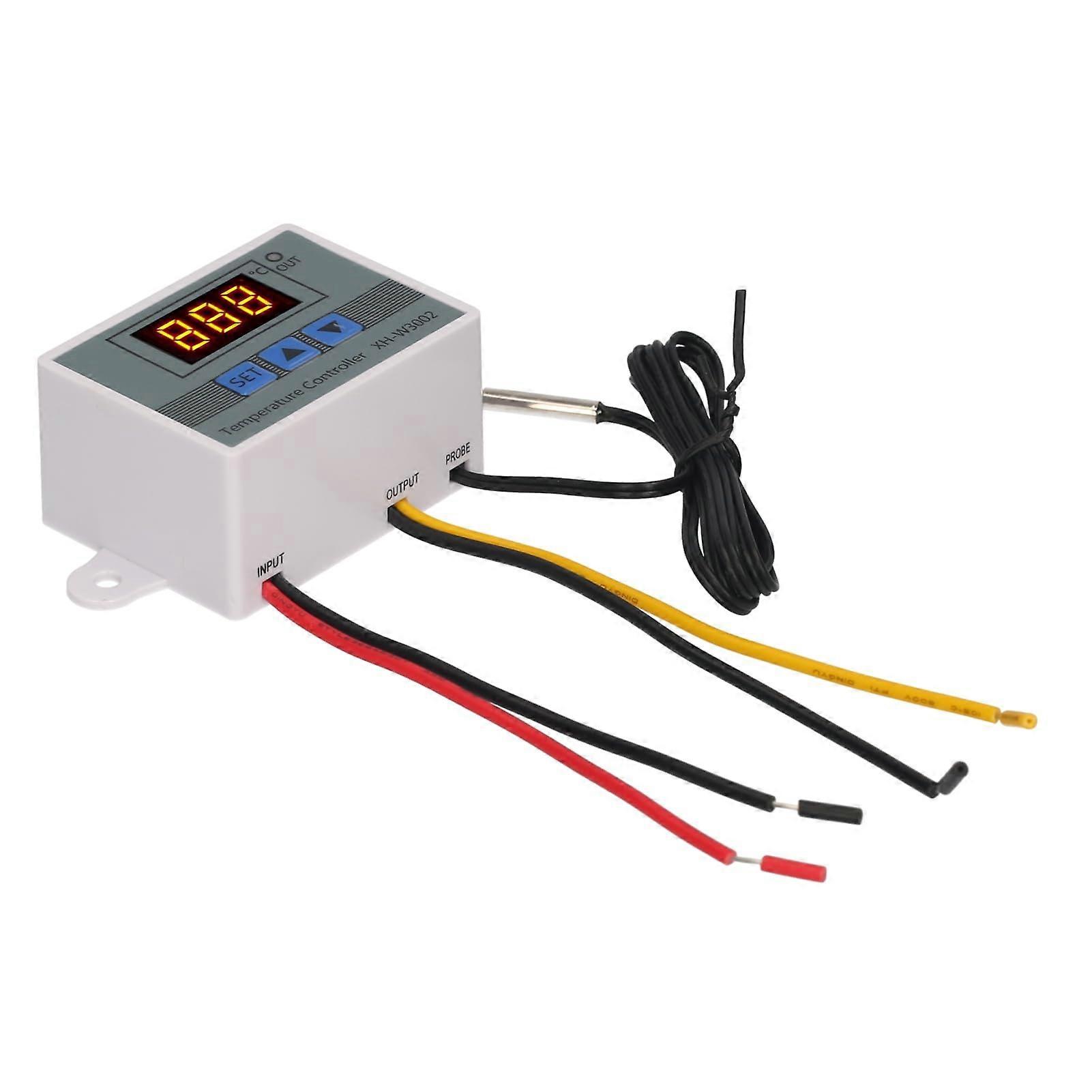 Digital Temperature Controller with Probe,  Accuracy Thermostat for Brewing, Fermentation, Seed Germination