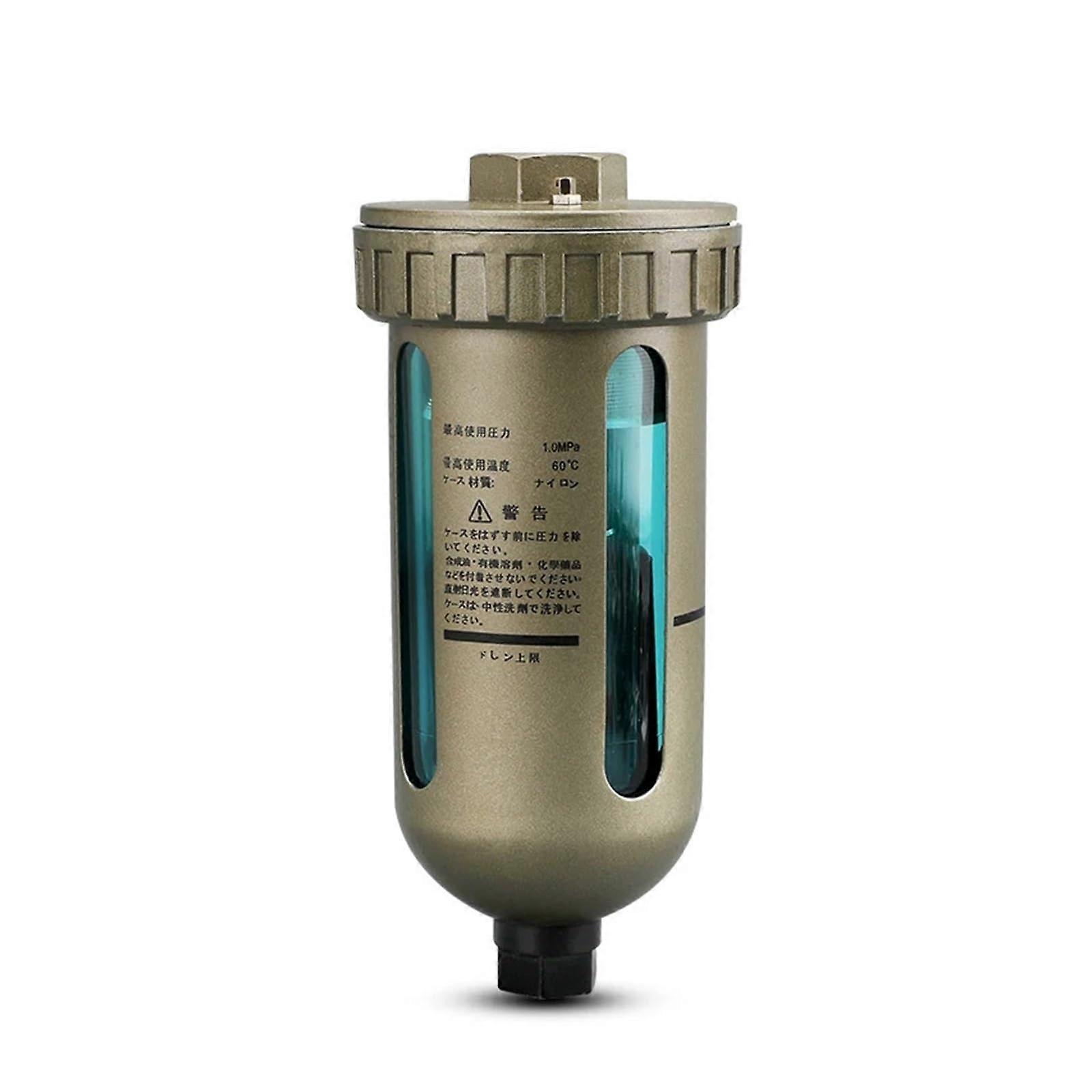 Pneumatic Auto Drain Valve 1/2' Air Compressor Water Separator with Durable Metal Construction