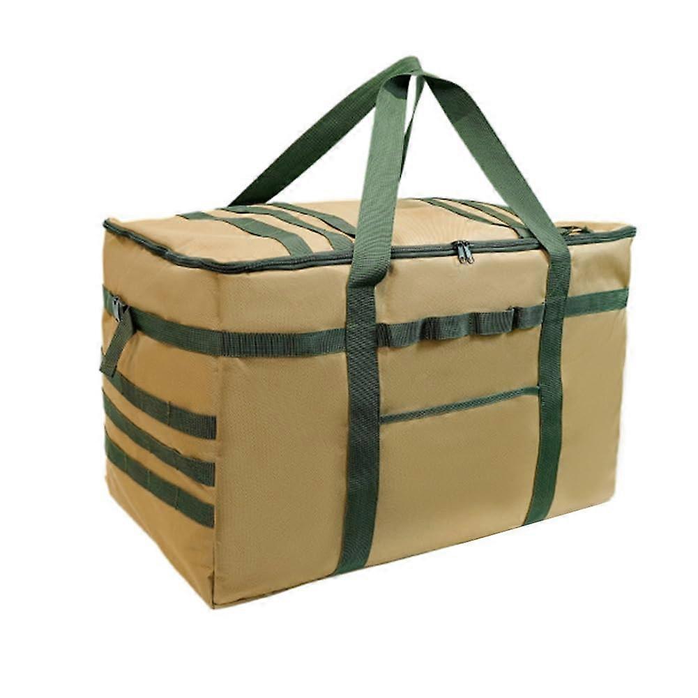 Camping Storage Bag with Large Capacity and Durable Outdoor Design for Picnic Tableware and Tools