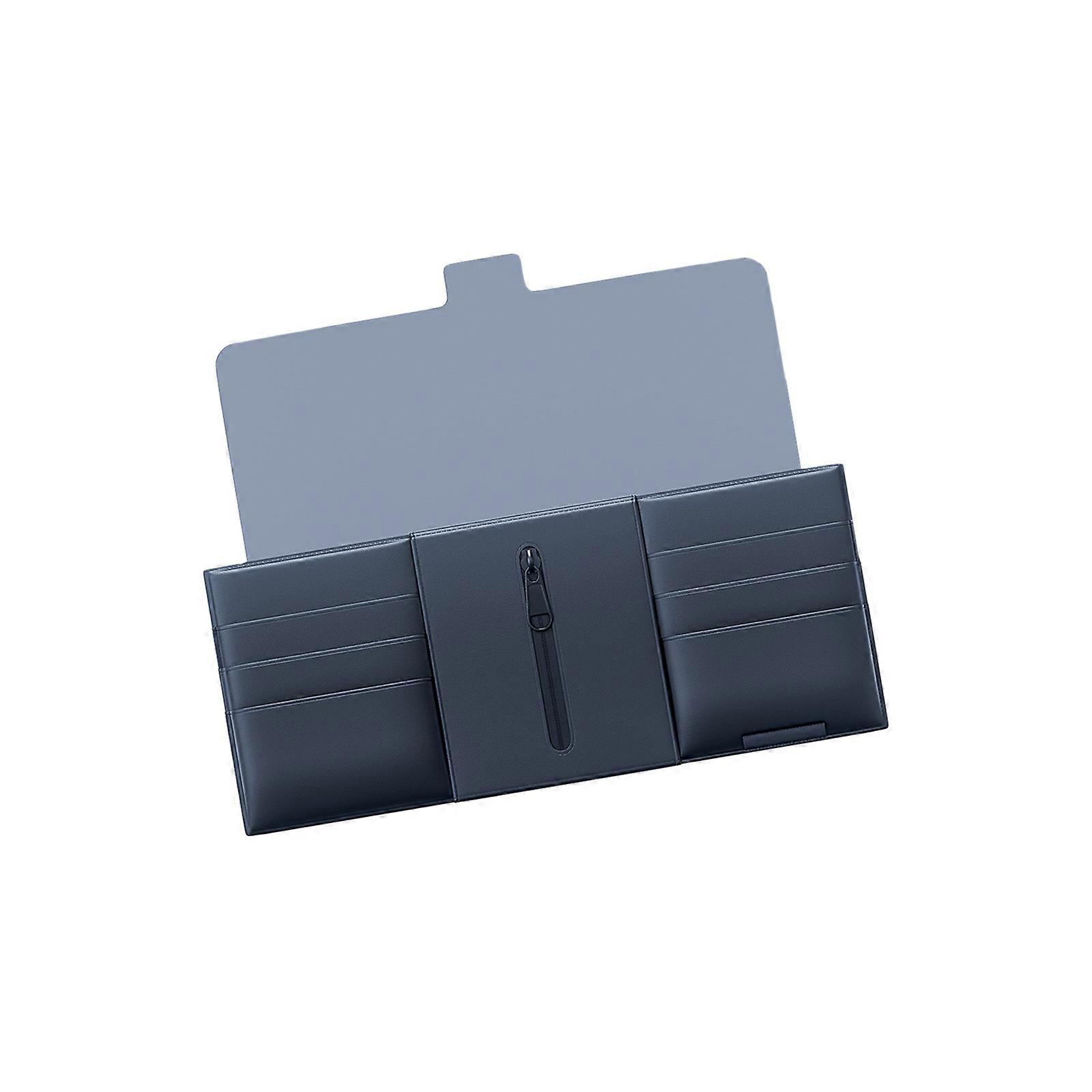 Space Saving Car Sun Advisor Addition Optimizing Interior Tidiness Card Management and Sunlight Reduction Multicolor