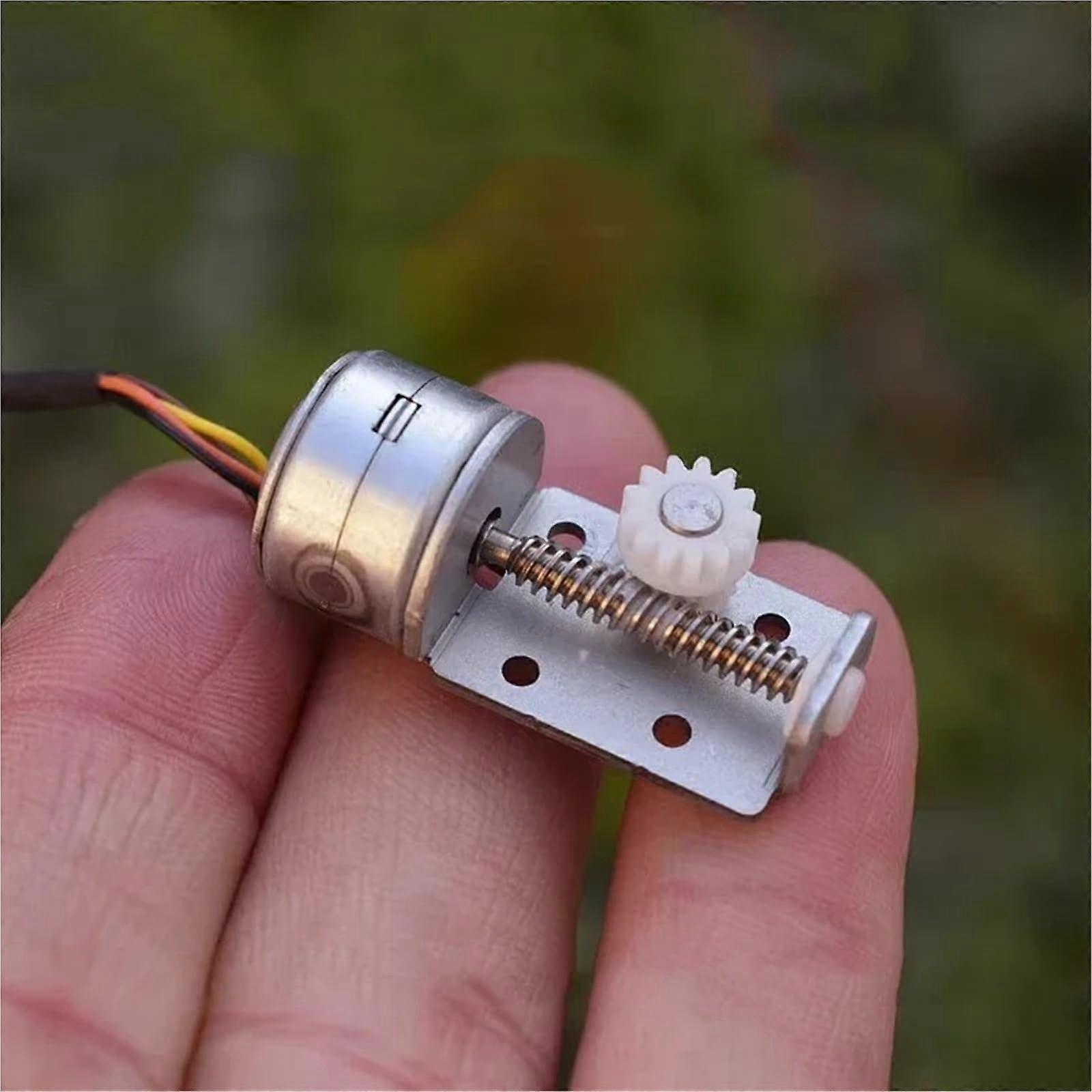 15BY 15mm Stepper Motor 2Phase 4Wire with 13 Teeth Plastic Gear for Precise Motion Control
