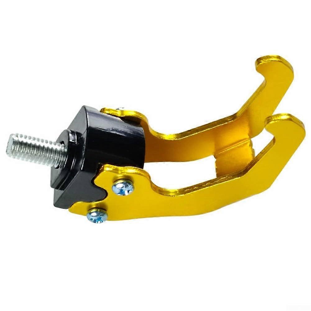 Motorcycle Luggage Hook Aluminum Gold Secure Bag Storage for Front Installation