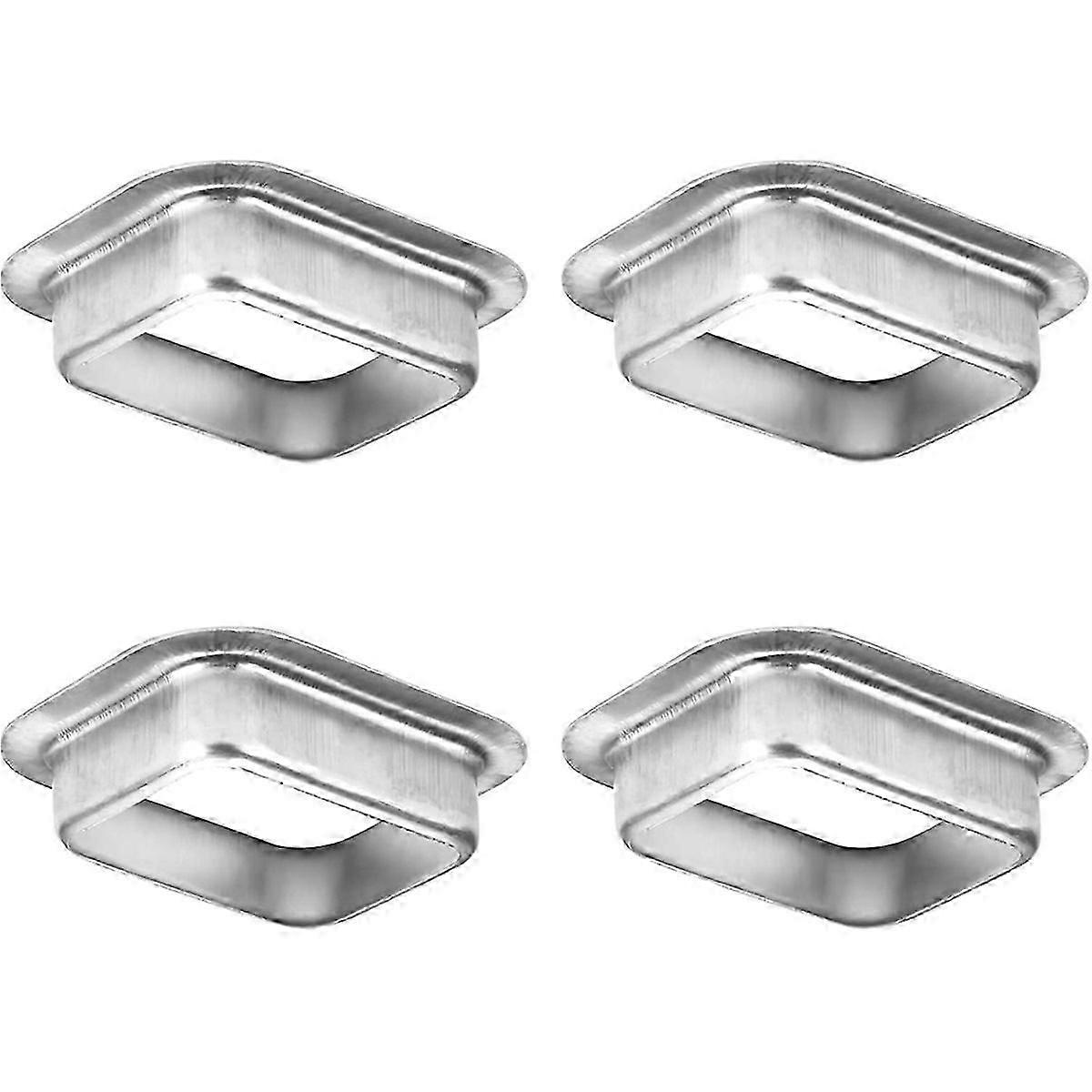 2" X 3" Rain Gutter Downspout Drop Outlet Aluminum K Style (4 Pack)