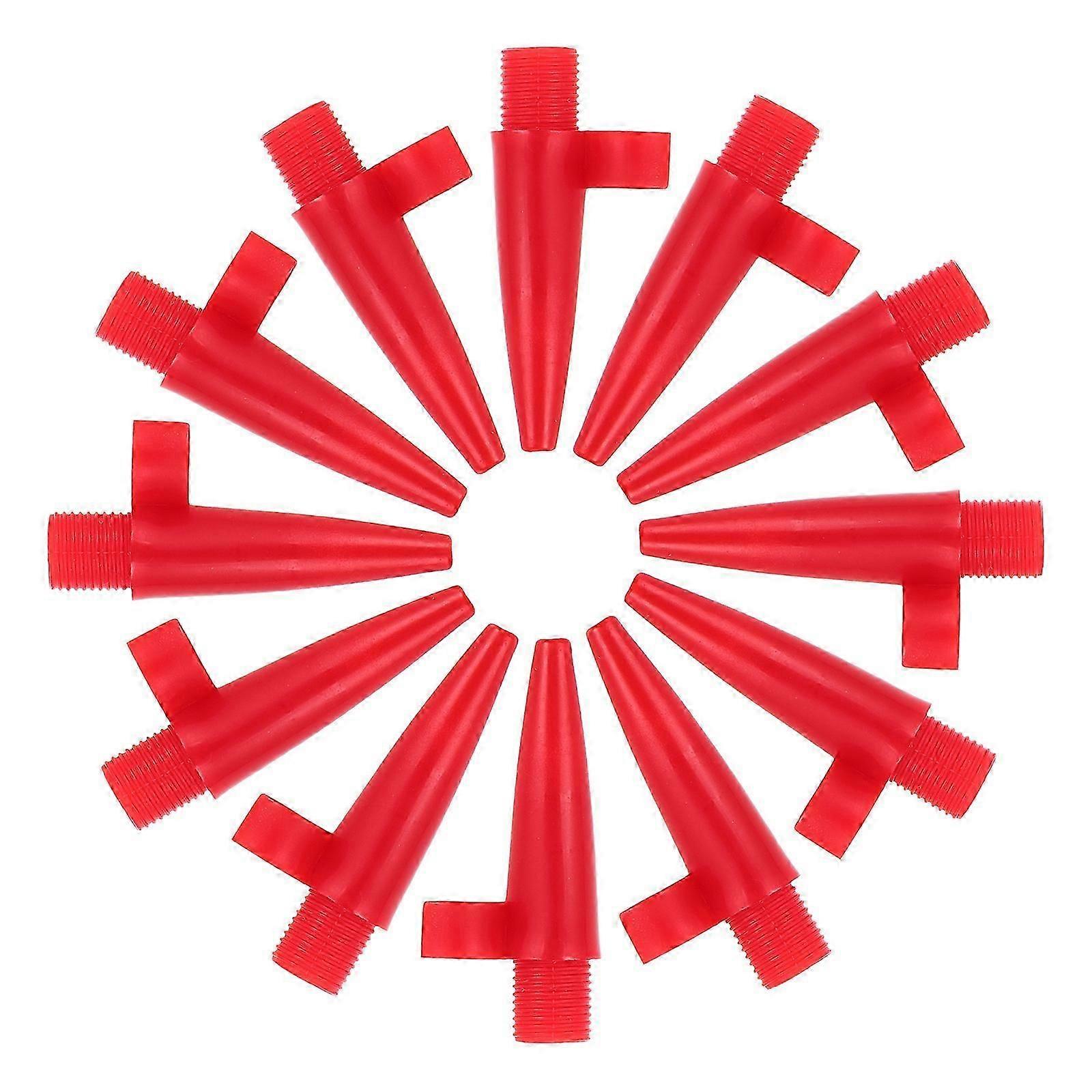 Inflator Nozzle Plastic Accessory for Air Pump Use 80Pcs Set