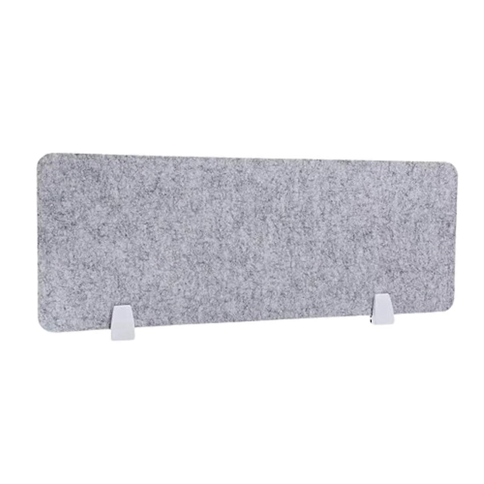 Acoustic Desk Divider Privacy Panel with Tackable Felt Surface for Noise Reduction in Office