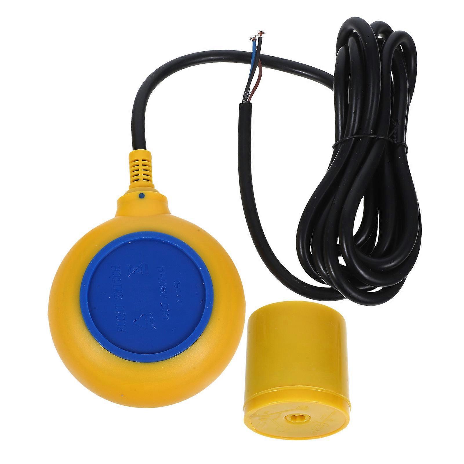 Water Level Controller Float Switch for Sewage Pumps Blue Plastic for Water Management 1 Set