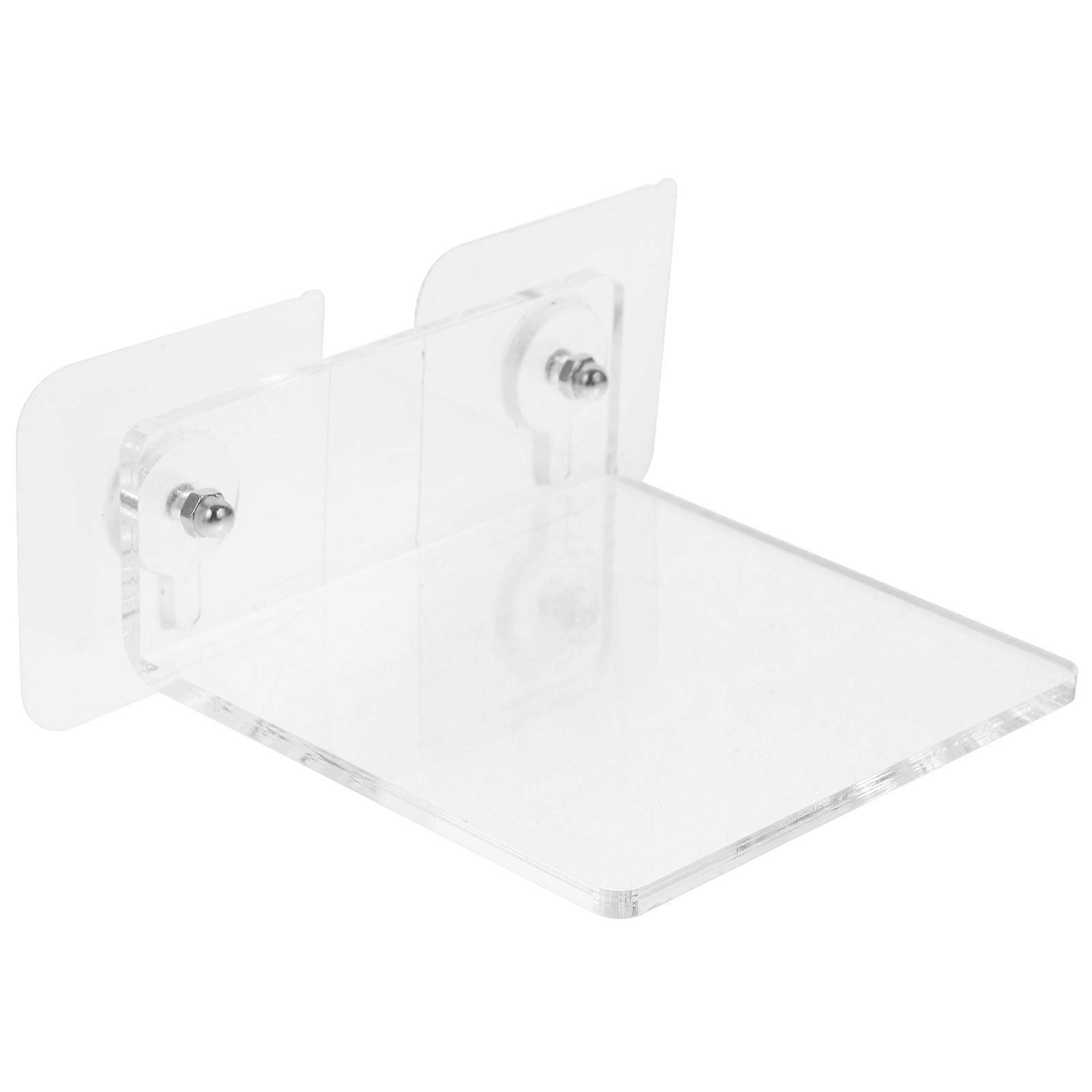 Floating Shelf Acrylic Bathroom Wall Shelf for Storage 3Pcs