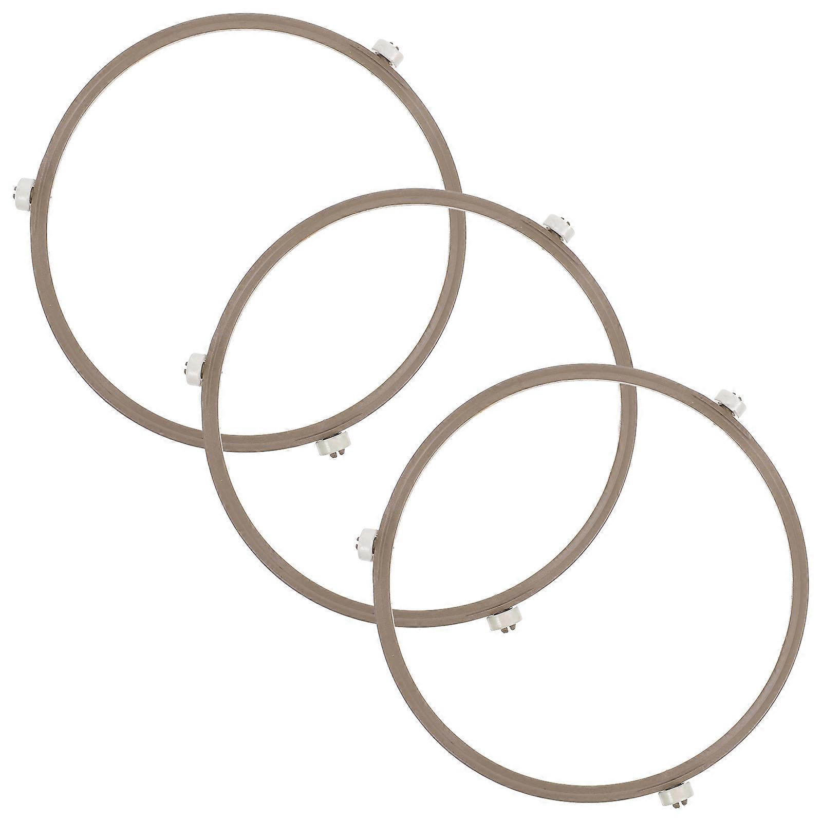 Microwave Turntable Ring Holder for 3Pcs Microwave Oven Rack