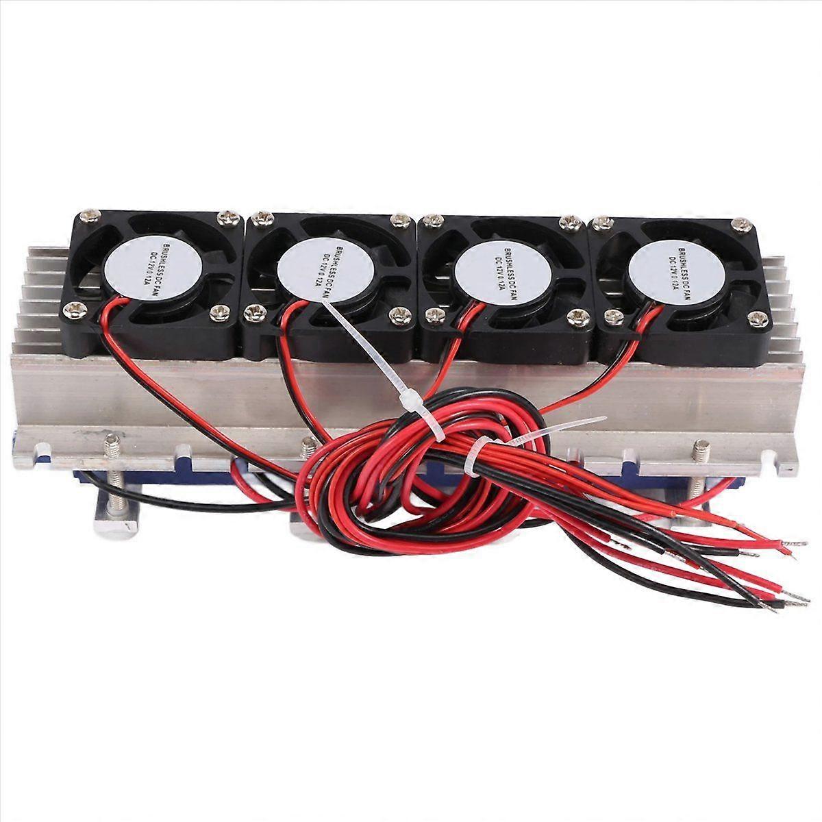 288W DC12V Semiconductor Air Conditioner Cooling System DIY Kit